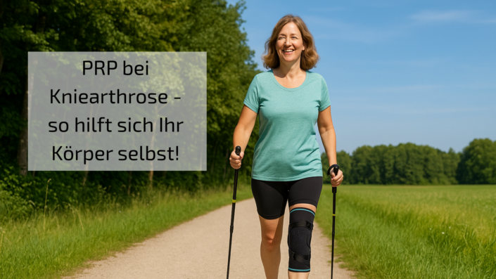 PRP bei Kniearthrose – natürliche Regeneration statt Schmerzmittel