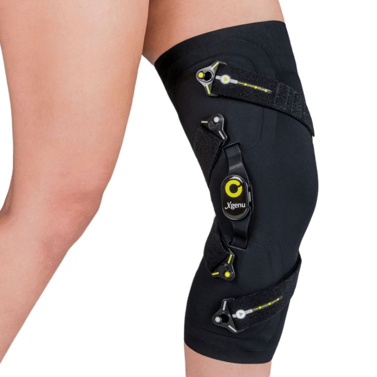 veoXgenu Arthrose Orthese Produktdetails am Beinausschnitt veoXgen