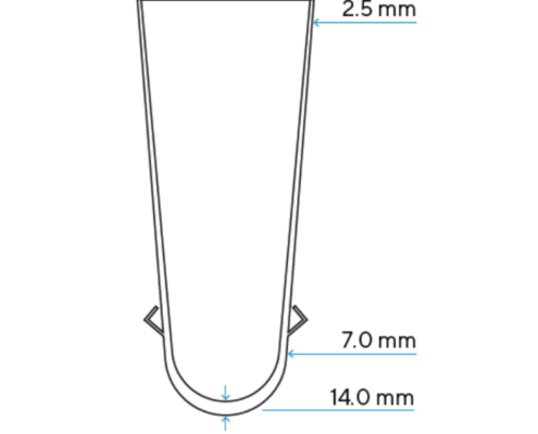 Nord Liner Oberschenkel Wandstärke